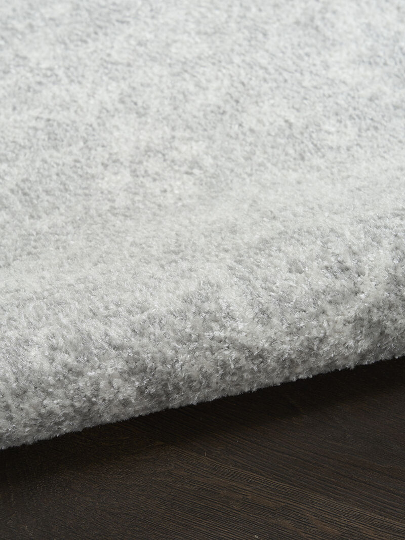 Astra Machine Washable ASW11 Light Gray 7'10" x 10' Rug