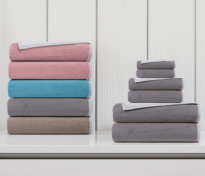Double Face 4 pcs Turkish Bath Towels Set
