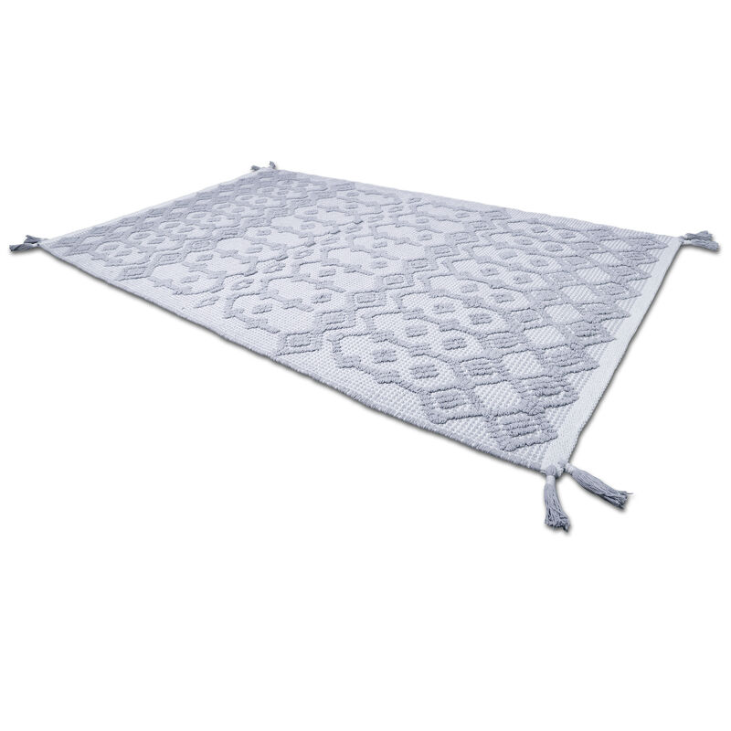 RUG BLONDER GREY