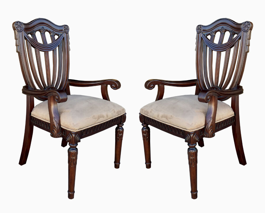 Sheraton Arm Chair 2pcs