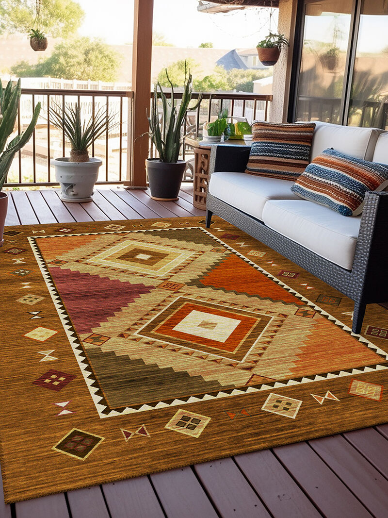 Phoenix PH2 Walnut 5' x 7'6" Rug