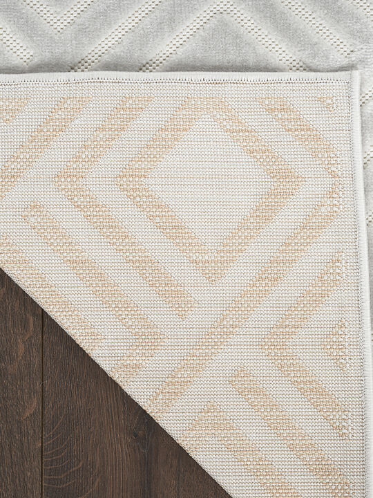 Care Free CAF03 Light Gray 9'2" x 12' Rug