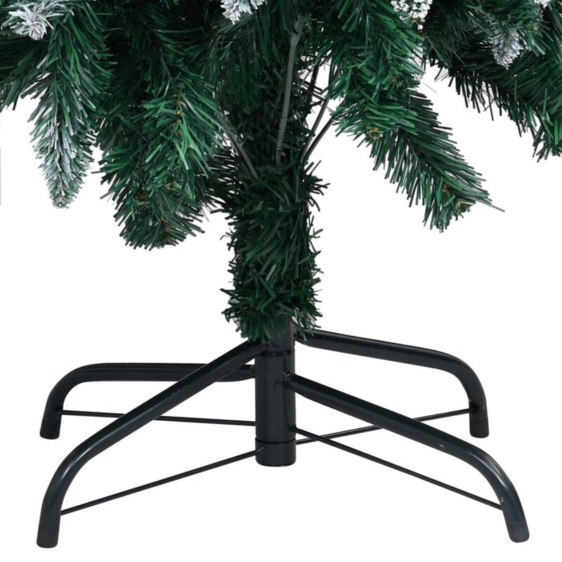 vidaXL Artificial Christmas Tree with LEDs&Ball Set&Pine Cones 70.9"