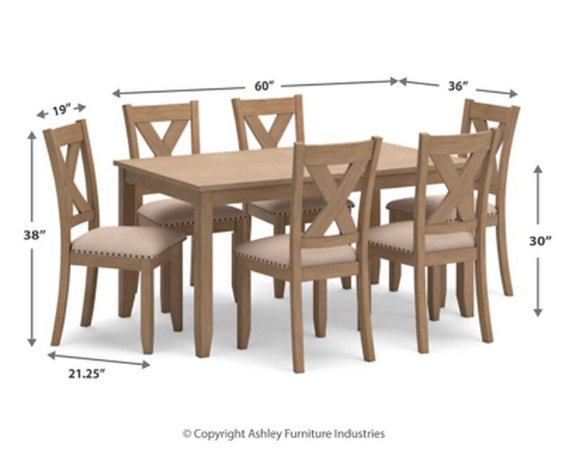 Sanbriar Table and Chairs (Set of 7)