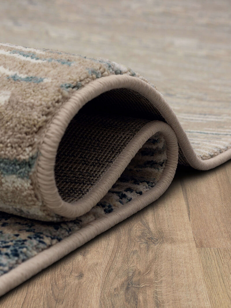 Coconut Grove by Salt Life Spinnaker Oyster 5' 3" X 7' 10" Rug