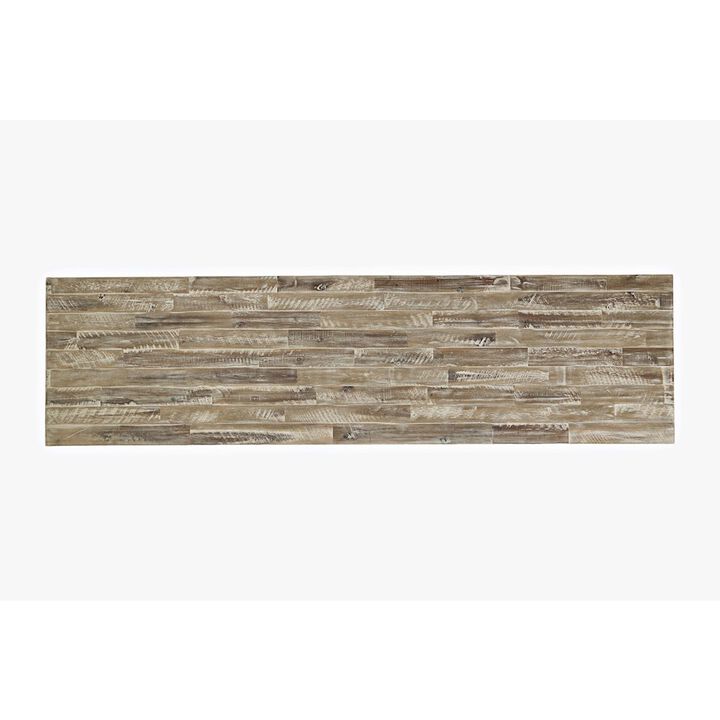 Jofran Artisan's Craft Rustic Farmhouse Distressed Acacia Media Console 70