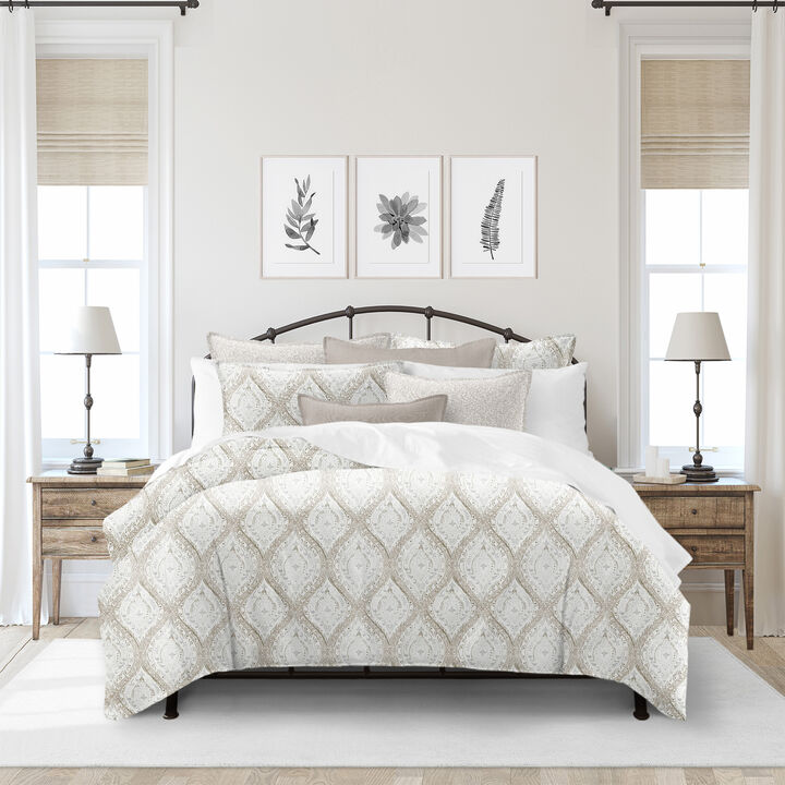 6ix Tailors Fine Linens Cressida Linen Duvet Cover Set