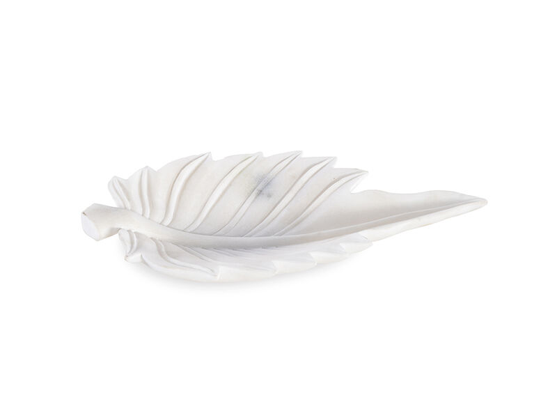 White Palm Dish