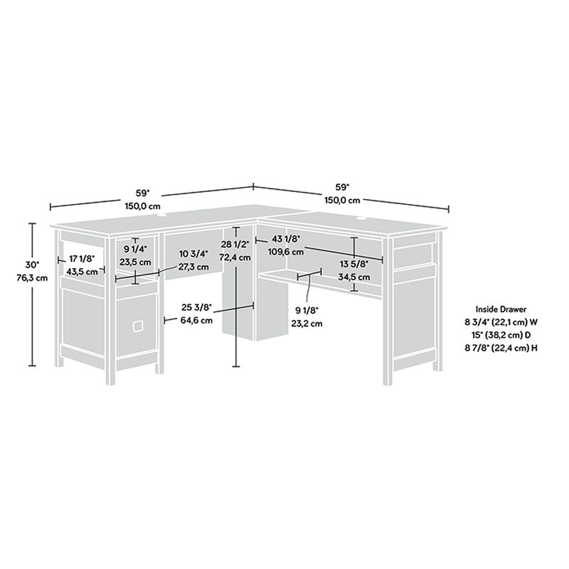 Cannery Bridge L-Desk