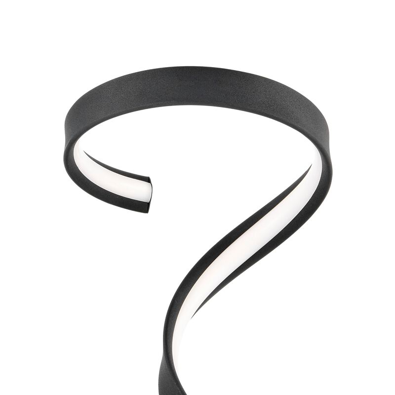 Hamburg Table Lamp Black Metal Dimmable Integrated LED