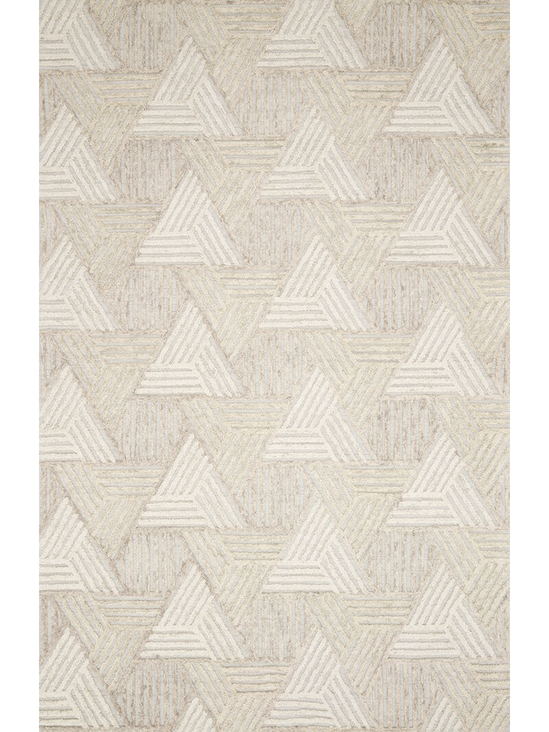 Ehren EHR04 Oatmeal/Ivory 7'9" x 9'9" Rug