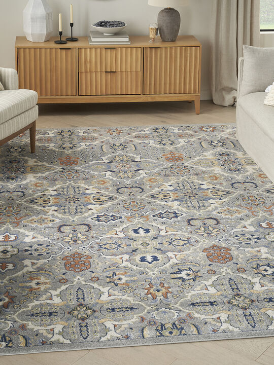 Allur ALR03 Gray 6' x 9' Rug