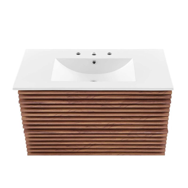 Modway Render 36 Wall-Mount Bathroom Vanity