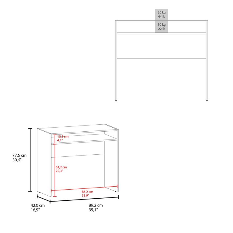 Desk Caraway, Office, White