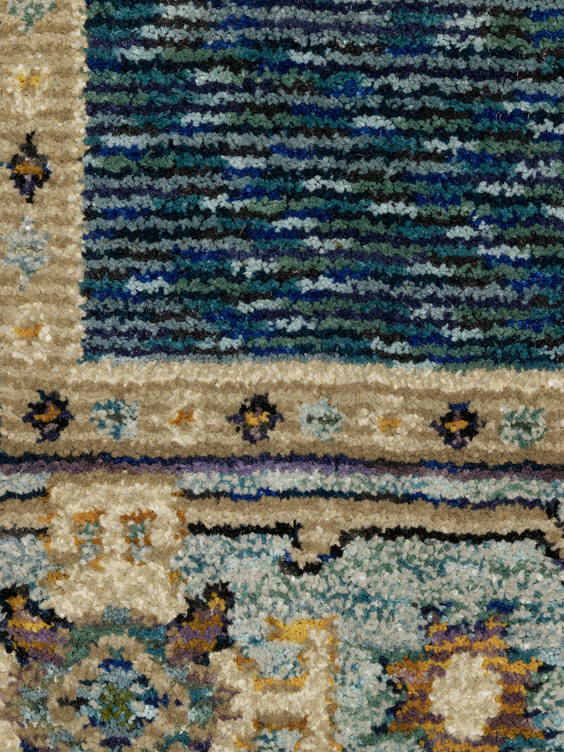 Andorra 3'3" x 5'2" Blue Rug