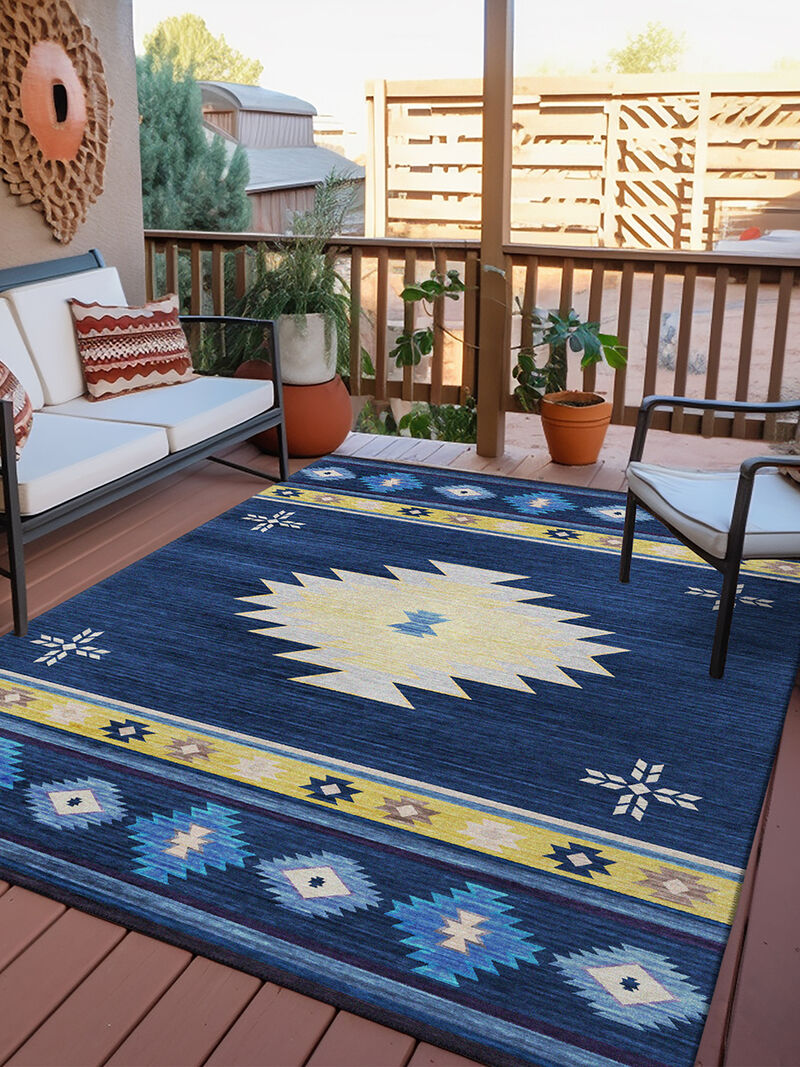 Phoenix PH4 Navy 10' x 14' Rug