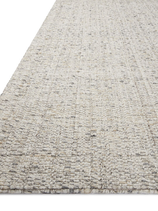 Pippa PIP-01 Silver 7''9" x 9''9" Rug by Magnolia Home By Joanna Gaines