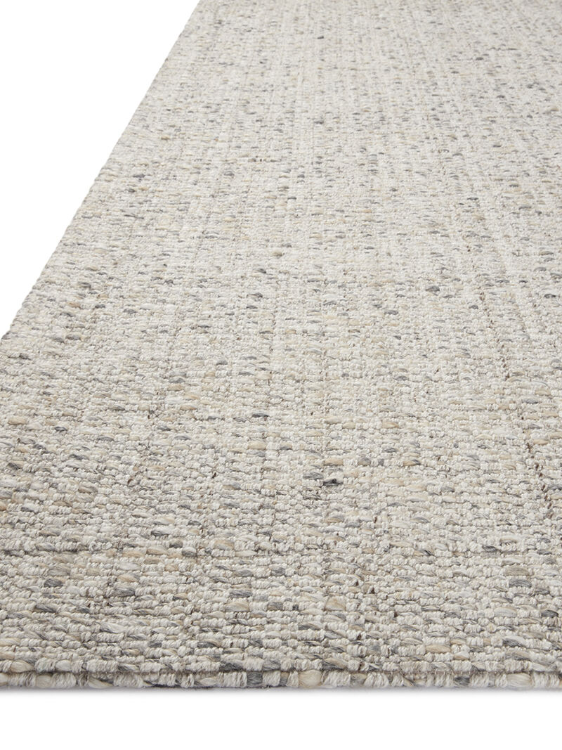Pippa PIP-01 Silver 7''9" x 9''9" Rug by Magnolia Home By Joanna Gaines