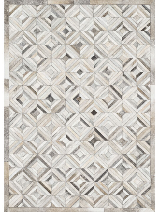 Promenade PO01 Ivory/Grey 7'6" x 9'6" Rug