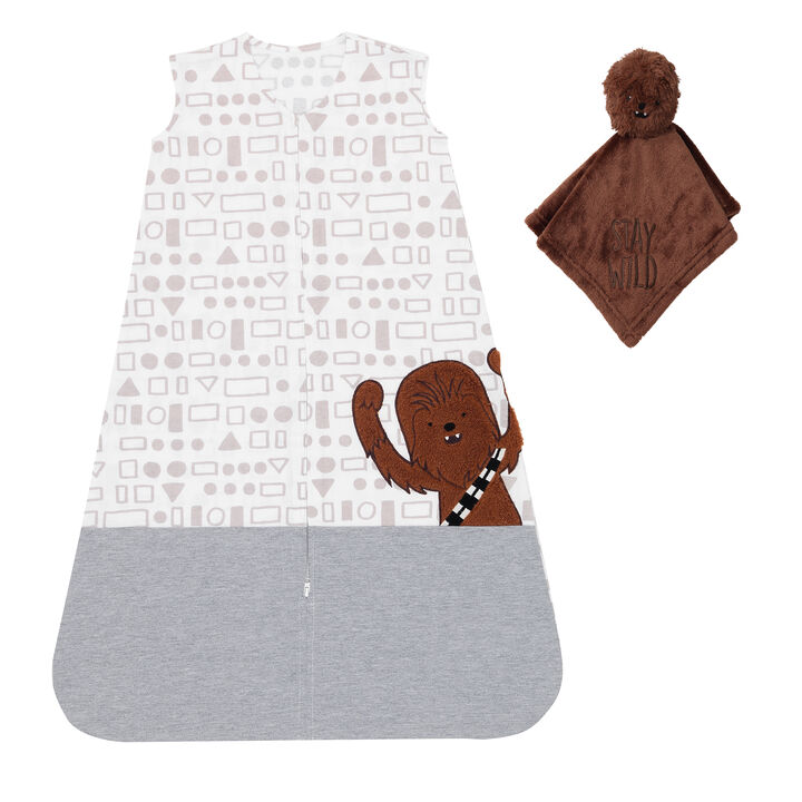 Lambs & Ivy Star Wars Chewbacca Wearable Blanket & Lovey Baby Gift Set - 2pc Lambs & Ivy Star Wars Chewbacca Wearable Blanket & Lovey Baby Gift Set - 2pc