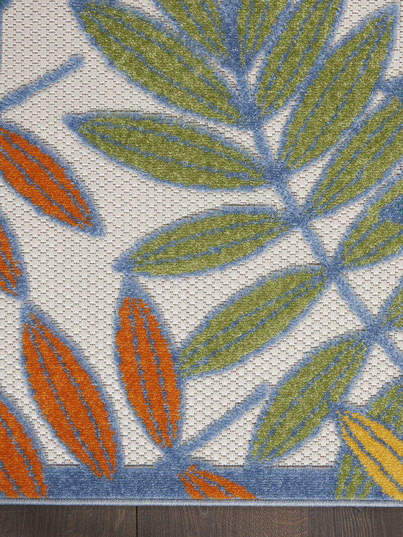 Aloha ALH18 Ivory/Multicolor 9' x 12' Rug
