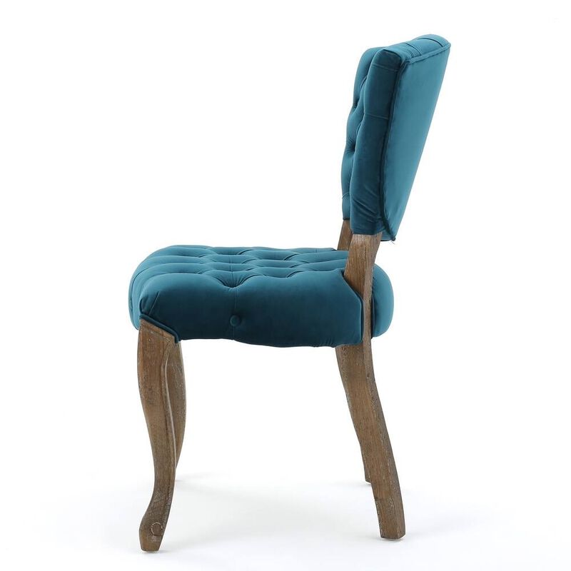 Merax Traditional Style Tufted Dining Chair 2 Pieces