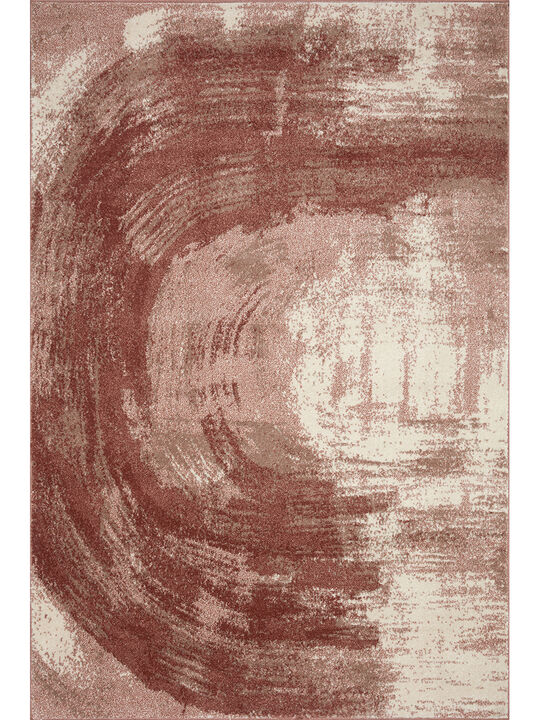 Spirit SPI03 Rose/Spice 7'10" x 10' Rug