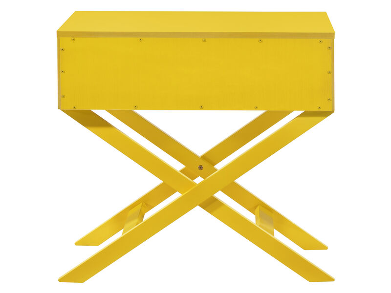 Xavier 1-Drawer Nightstand (25 in. H x 16 in. W x 27 in. D)