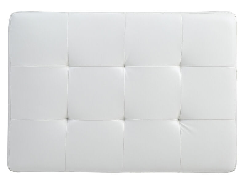 Revere Faux Leather Upholstered Storage Ottoman