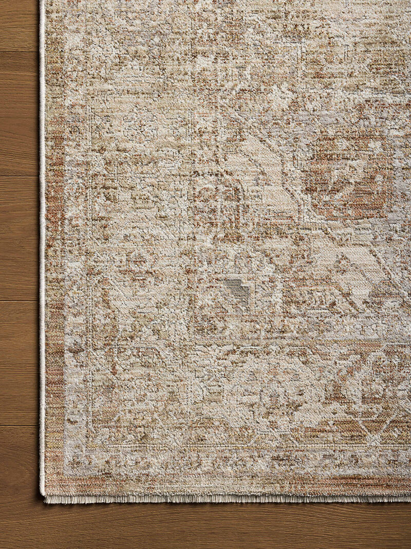 II Tabitha Natural/Clay 3'9" x 5'9" Accent Rug by Loloi II