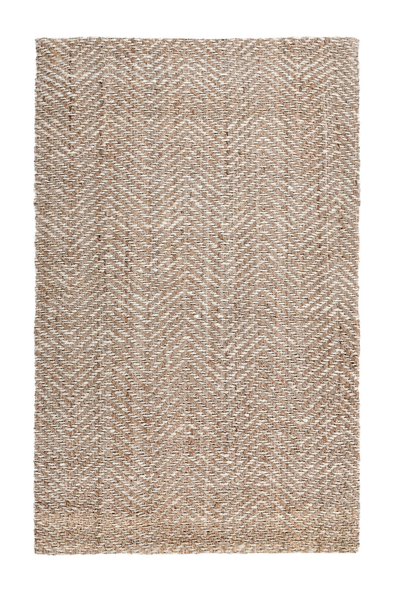 Herringbone Nat/Ivory 9x12