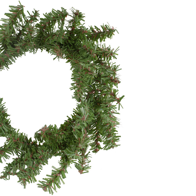 Canadian Pine Artificial Christmas Wreath - 8-Inch  Unlit