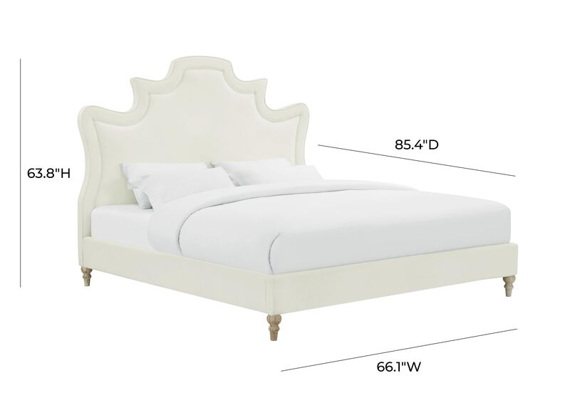 Serenity Velvet Bed