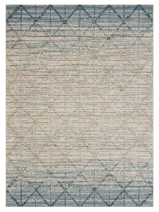 Coconut Grove by Salt Life Spinnaker Oyster 5' 3" X 7' 10" Rug