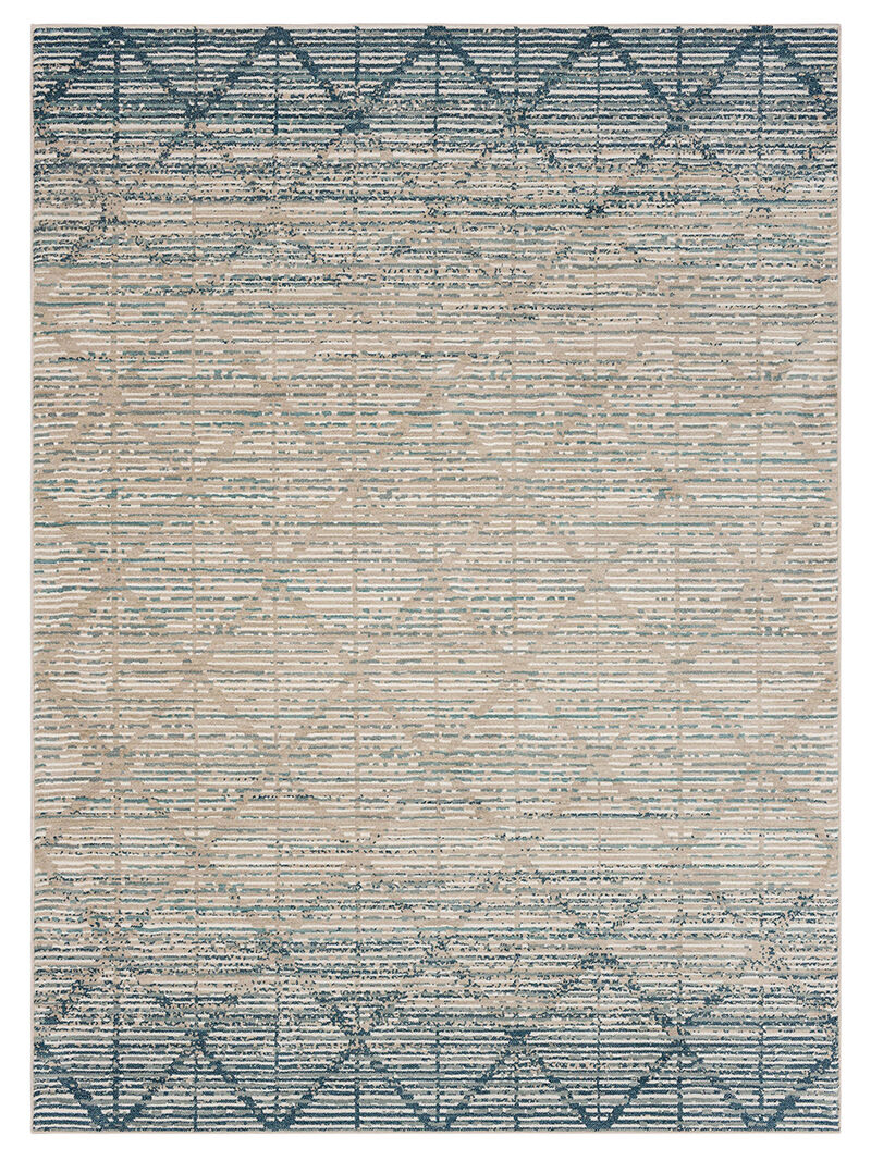 Coconut Grove by Salt Life Spinnaker Oyster 5' 3" X 7' 10" Rug