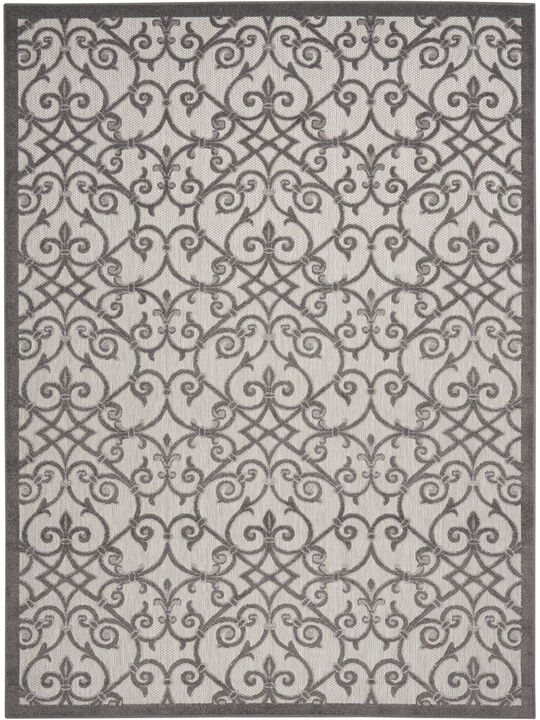 Aloha ALH21 Gray/Charcoal 3'6" x 5'6" Rug