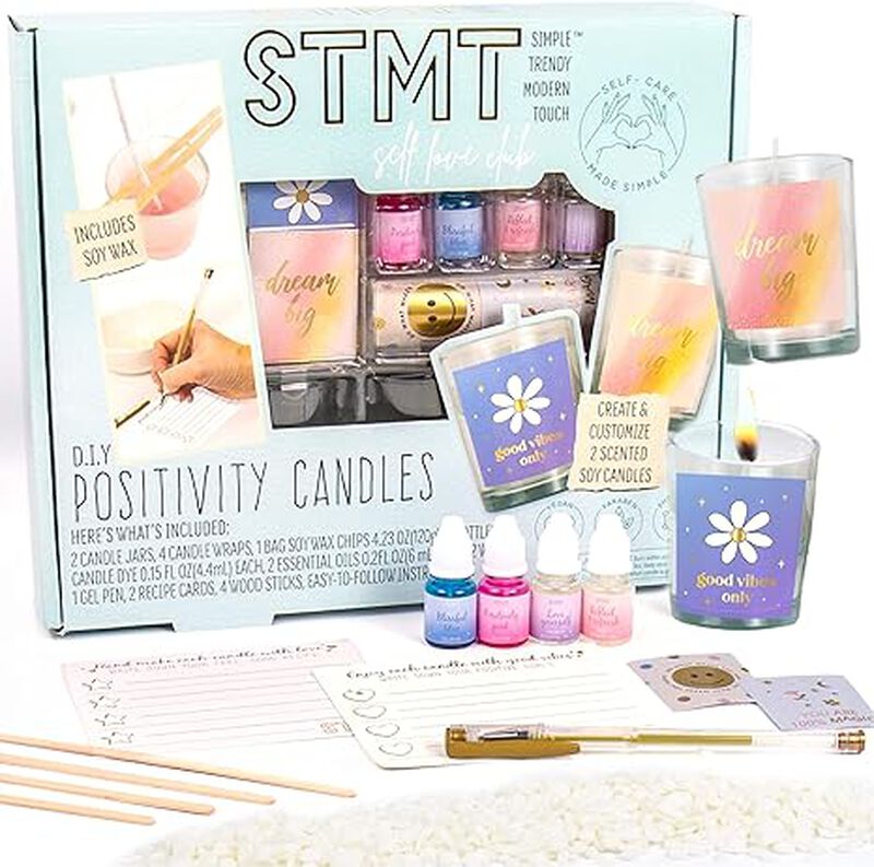 Diy Positivity Candles
