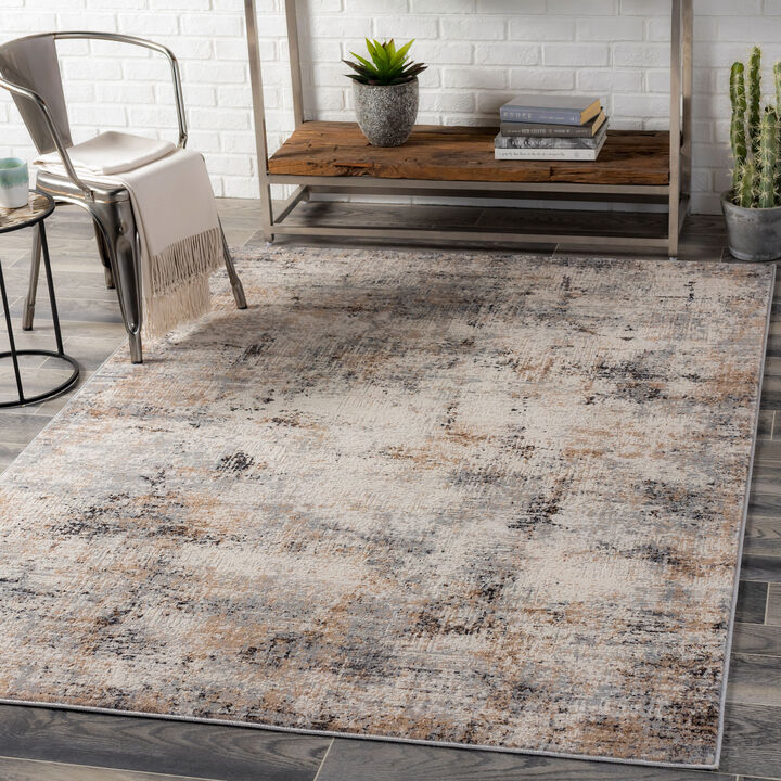 Mood MDD-2301 5'3' x 7' Brown Rug