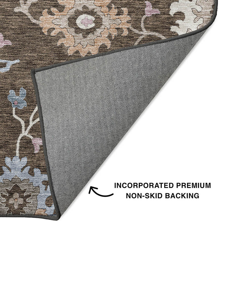 Hatay HY4 Chocolate 3' x 5' Rug