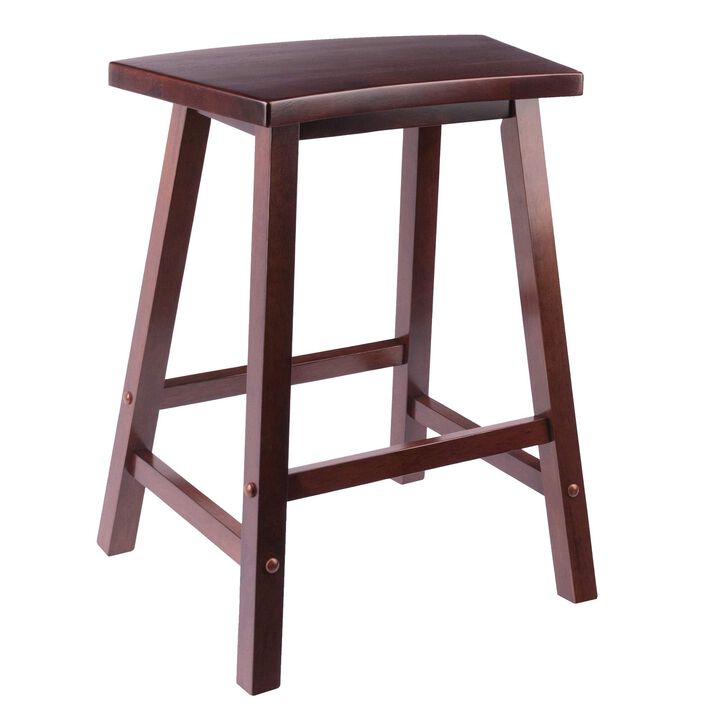 Contemporary Solid Hardwood Rush Barstool with Napoleon Style Legs and Hand Woven Seat - Available in Oak, White, Cappuccino, and Black
