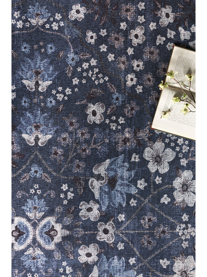 Palais PAL02 Navy 5' x 7'6" Rug
