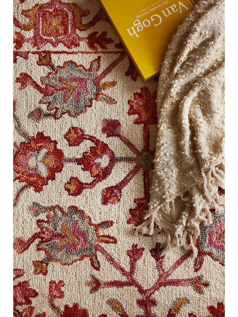 Zharah ZR06 Berry 3'6" x 5'6" Rug
