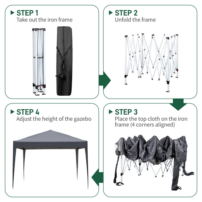 Portable Outdoor Canopy for Instant Shade and Shelter