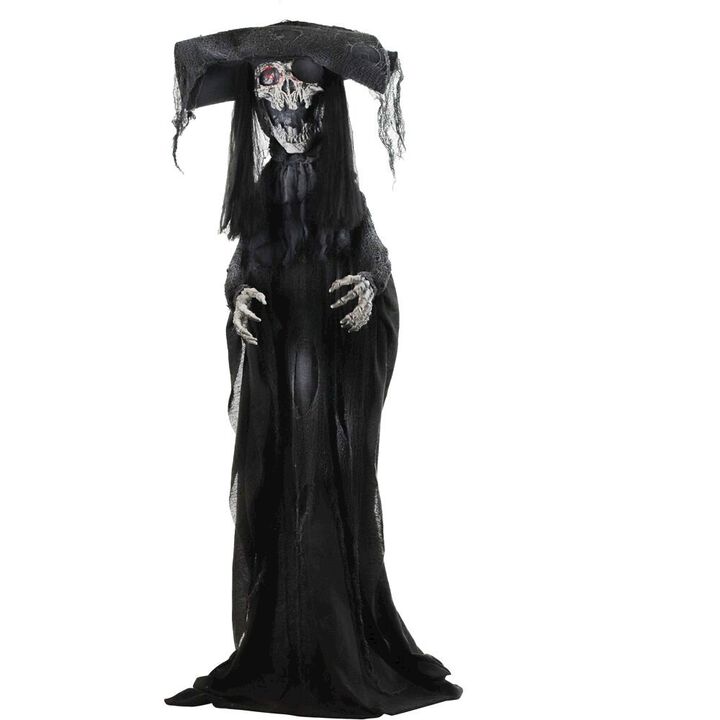 Haunted Hill Farm 6FT Lifesize Animated Standing Pirate