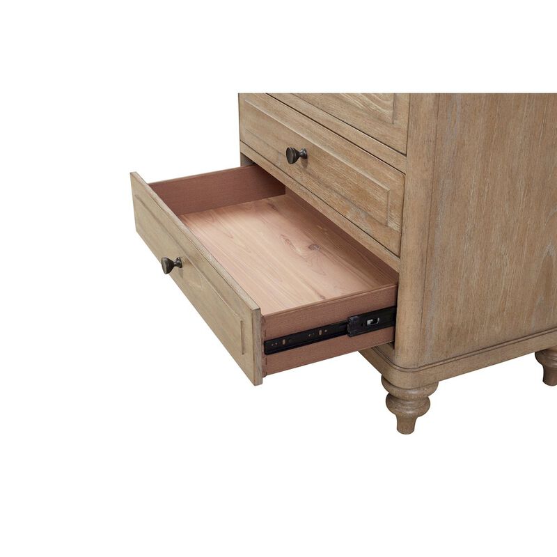 Bernards Wilmington 3 Drawer Nightstand