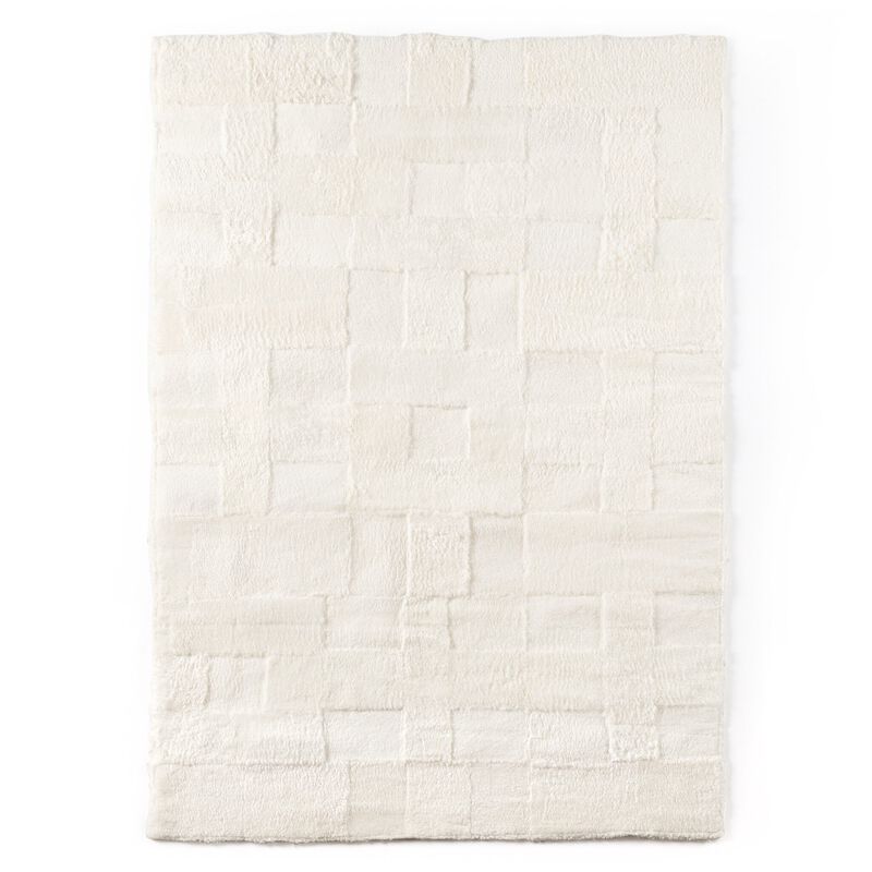 Patchwork Shearling 8' x 10' Rug