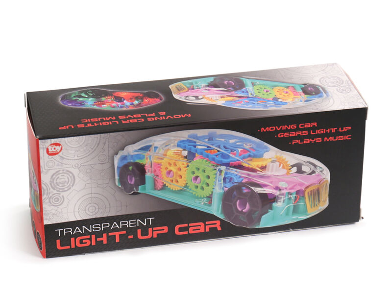 Transparent Light-up Car