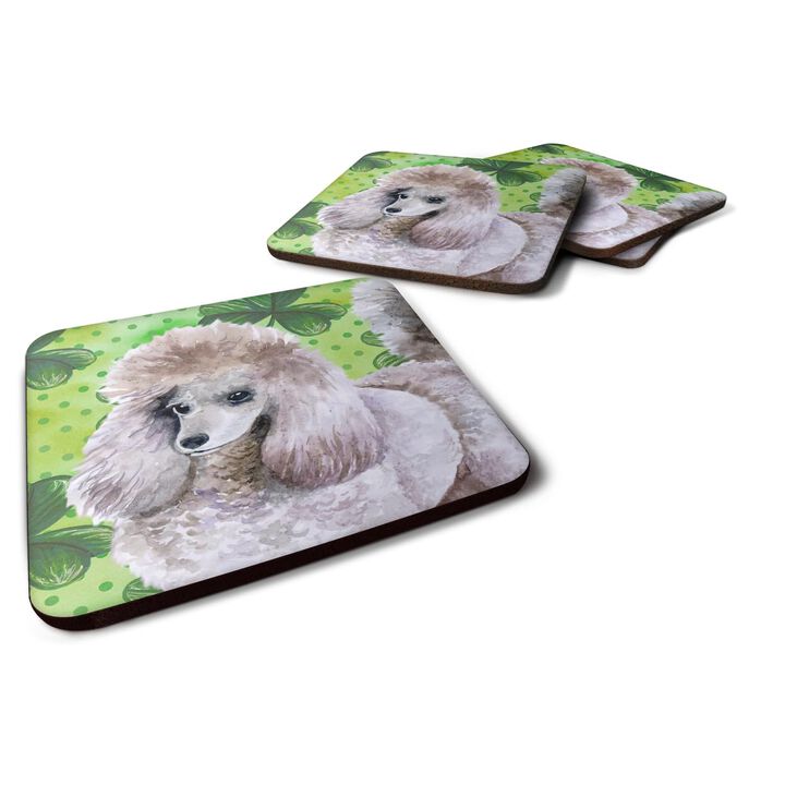 Caroline's Treasures Poodle St Patrick's Decorative coasters, Multicolor
