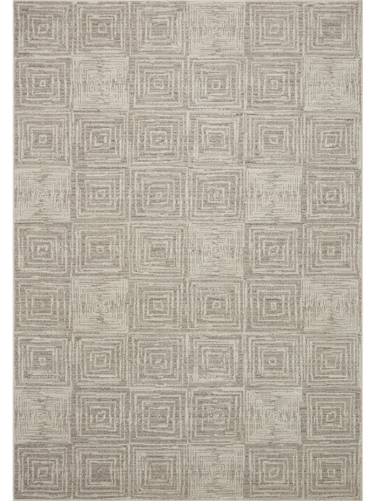 Darby DAR05 Beige/Grey 5'3" x 7'6" Rug