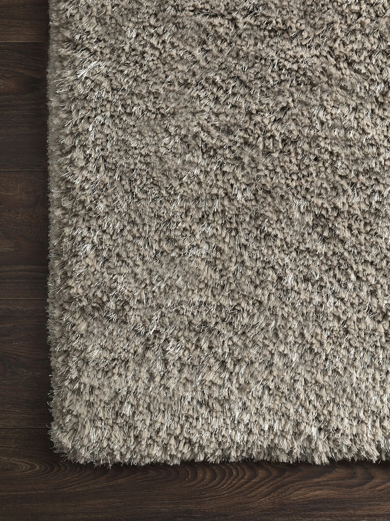 Mila MIL01 Taupe 5' x 7'6" Rug